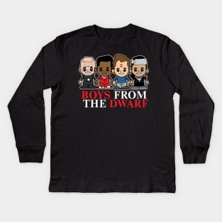 Boys from the Dwarf Kids Long Sleeve T-Shirt